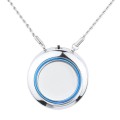 Portable wearable necklace air purifier