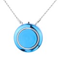 Portable wearable necklace air purifier