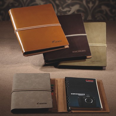 PU Soft Cover loose-leaf binding Notebook 