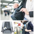 The Bobby Compact / Montmartre 2.0 Anti Theft backpack by XD Design - Pastel Blue P705.530