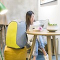 The Bobby Compact / Montmartre 2.0 Anti Theft backpack by XD Design - Primrose Yellow P705.536