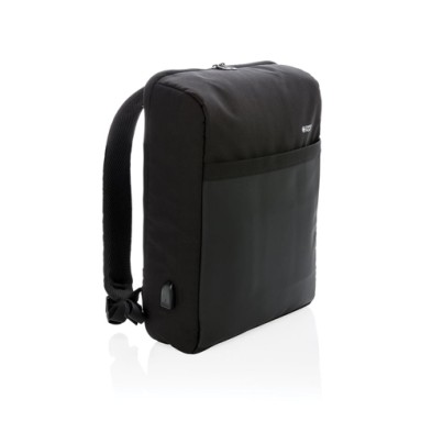 Swiss Peak 15" anti-theft RFID & USB backpack PVC free P762.371