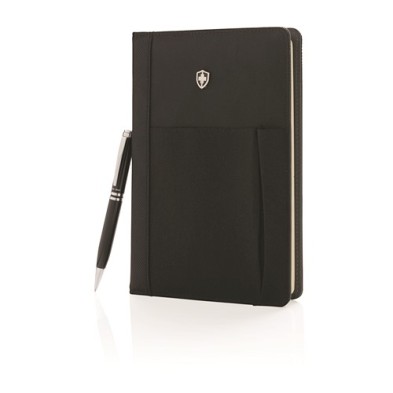 Swiss Peak refillable notebook and pen set P773.321