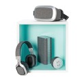 Vogue fabric speaker and powerbank P326.842