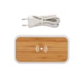 XD Design Bamboo 5W wireless charger with 3 USB ports P308.459