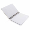 XD Design A5 Kraft spiral notebook with sticky notes P772.119