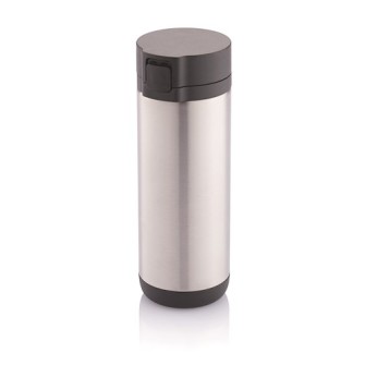 Lock travel mug- Grey P432.662