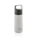 Hydrate leak proof lockable vacuum bottle - White P432.633