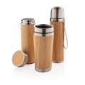 XD Design Bamboo vacuum travel flask P433.329