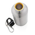 XD Design Aluminium reusable sport bottle with carabiner P436.162