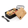 XD Design PP lunchbox with bamboo lid & spork P269.611