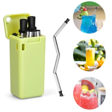 Folding Stainless Steel Drinking Straw