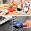 6 in 1 Aluminum Detachable Wireless Charger