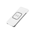 3 in 1 Built-in Cable Slim Qi Wireless Charger Power Bank 10000mah