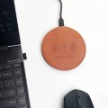 PU Leather Wireless Charger