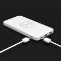 2 in 1 multifunctional wireless charging power bank 10000mah