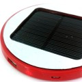 Circle shape Window stick solar power bank1800mah