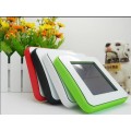 Square shape Window stick solar power bank2600mah