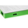 Colorful 2usb power bank 5000mah