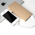 Ultra thin metallic power bank 2-USB output (8000mAh) 