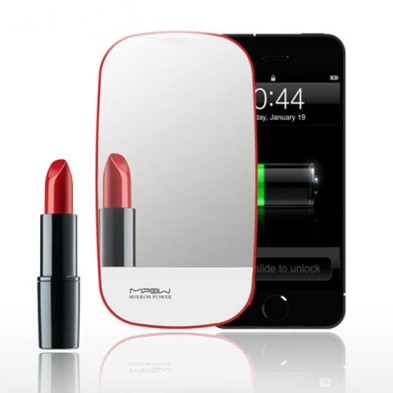 Mirror portable mobile power 3000mAh