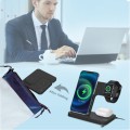 Fast Foldable 3 in 1 Wireless charger 15W