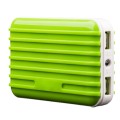 USB Luggage box power bank 6000mah with flashlight