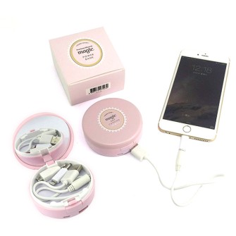 Custom shape portable power bank 3000mAh-Etude house