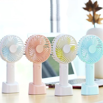 Portable Handheld Fan With Removable Aroma Diffuser