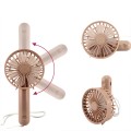 Collapsible USB battery hand fan 