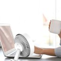 Portable clip desk fan