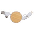 Bamboo Charging Cable 5 in 1