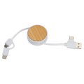 Bamboo Charging Cable 5 in 1