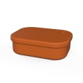 Four-Compartment Silicone Lunch Box