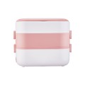 Multifunctional heating double layer lunch box 2L