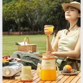 Large capacity portable cordless electric juicer cup