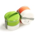 Portable Round Lunch Box