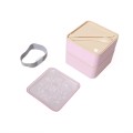 Wheat straw transparent cover lunch box 1.4L