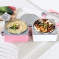 2 Layer heating lunch box