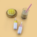 Foldable Silicone Drinking Straws Set