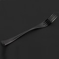 Stainless steel black tableware 4 set