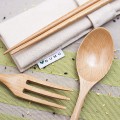 Wooden tableware set