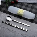 Stainless steel tableware 2 set case