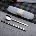 Stainless steel tableware 2 set case