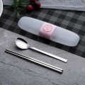 Stainless steel tableware 2 set case