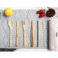 Portable wooden tableware 6 set