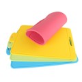 Colorful Silicon cutting board with handle