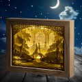 LED Paper Sculpture Light Box