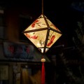 DIY Hanging Chinese Festival Lanterns with Lights