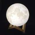 3D Printed LED Moon Light